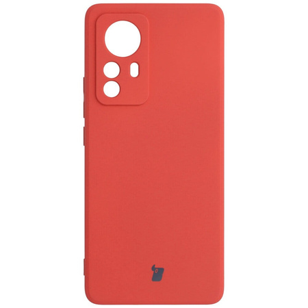 Etui Bizon Case Silicone do Xiaomi 12 Pro, ciemny róż