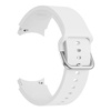 Pasek Bizon Strap Watch Silicone do Galaxy Watch 20 mm, biały