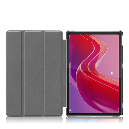Etui Bizon Case Tab Croc do Lenovo Tab M11, czerwone