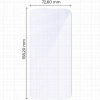 Elastyczne szkło hybrydowe Bizon Glass Mule do iPhone 16 Pro Max
