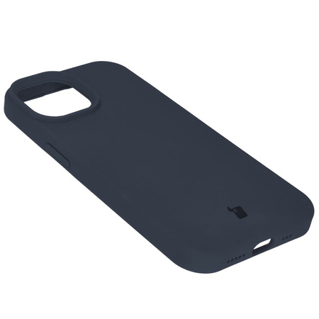 Etui silikonowe Bizon Soft Case do iPhone 15, ciemnoniebieskie