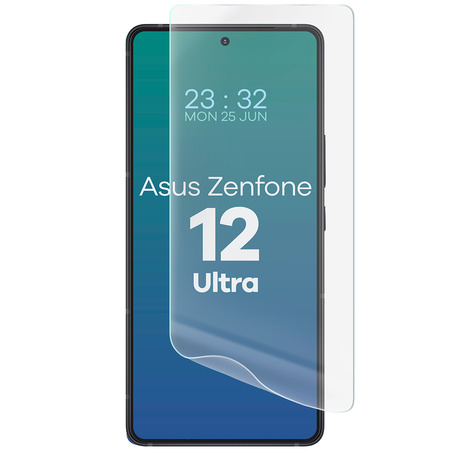 Folia hydrożelowa na ekran Bizon Glass Hydrogel Front Duo do Asus Zenfone 12 Ultra, 2 sztuki