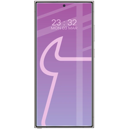 Elastyczne szkło hybrydowe Bizon Glass Mule do Galaxy S25 Ultra