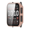 Etui ze szkłem do zegarka Bizon Case+Glass Watch do Garmin Venu X1, różowe