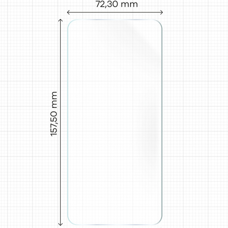 Folia hydrożelowa na ekran Bizon Glass Hydrogel Front Duo do Honor 200, 2 sztuki