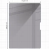 Prywatyzujące szkło hartowane Bizon Glass Tab Clear Shadow Duo do iPad Pro 11 2024, 2 sztuki