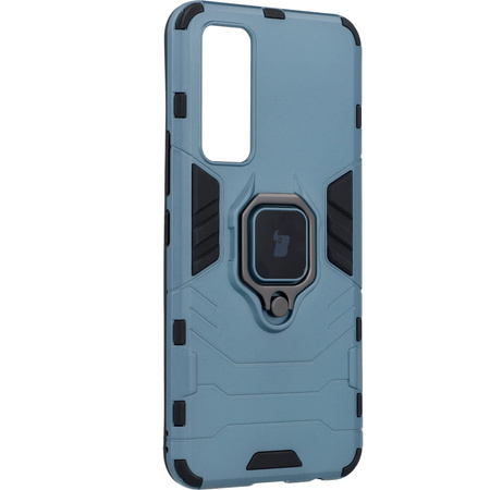 Etui Bizon Case Armor Ring do Vivo Y70 / V20 SE, niebieskie