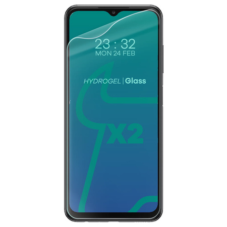 Folia hydrożelowa na ekran Bizon Glass Hydrogel dla Galaxy A23 4G / 5G, 2 sztuki