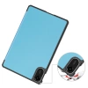 Etui z klapką Bizon Case Tab Croc do Xiaomi Redmi Pad 2, błękitne
