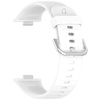 Pasek Bizon Strap Watch Silicone Pro do Huawei Watch Fit 3, biały