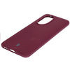Silikonowe etui Bizon Soft Case do Honor 200, ciemnofioletowe