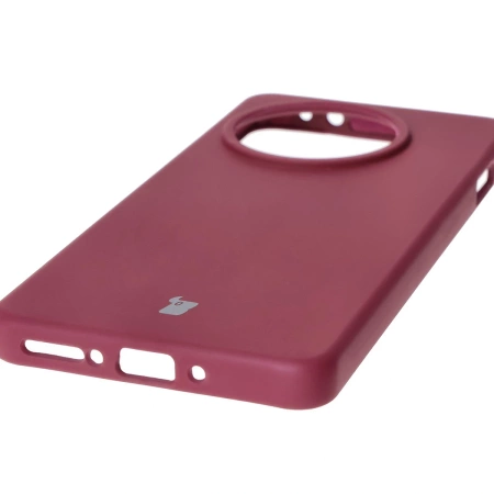 Silikonowe etui Bizon Soft Case do OnePlus 13R, ciemnofioletowe