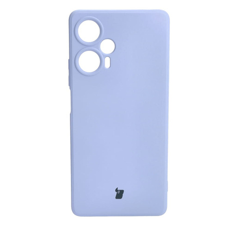 Etui Bizon Case Silicone Sq do Xiaomi Poco F5, jasnofioletowe