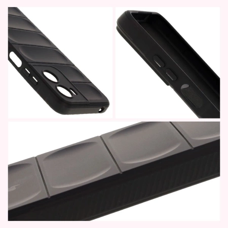 Pancerne etui Bizon Case Tur do Motorola Moto G05 / E15, czarne