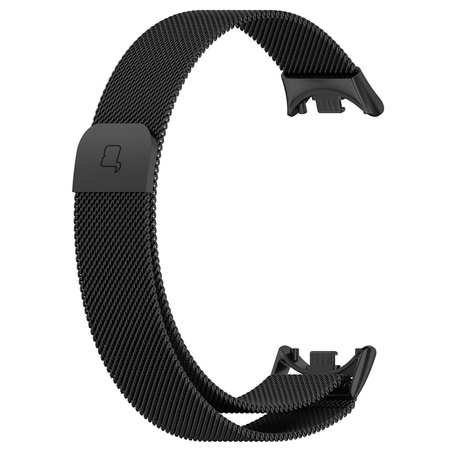 Pasek Bizon Strap Watch Chain do Xiaomi Mi Smart Band 8, czarny