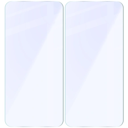 Elastyczne szkło hybrydowe Bizon Glass Mule Duo do Xiaomi POCO F7, 2 sztuki