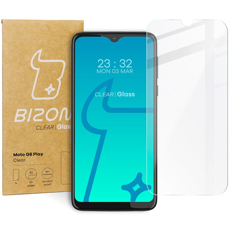 Szkło hartowane Bizon Glass Clear do Motorola Moto G8 Play