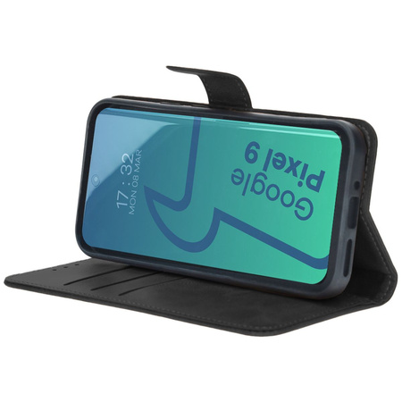 Etui z klapką Bizon Case Pocket do Google Pixel 9 / 9 Pro, czarne