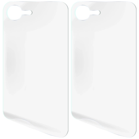 Folia hydrożelowa na tył Bizon Glass Hydrogel Back Duo do iPhone 16e, 2 sztuki