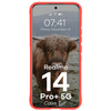 Pancerne etui Bizon Case Tur do Realme 14 Pro Plus 5G, czerwone