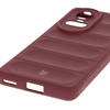 Pancerne etui Bizon Case Tur do Oppo Reno10 5G, burgundowe