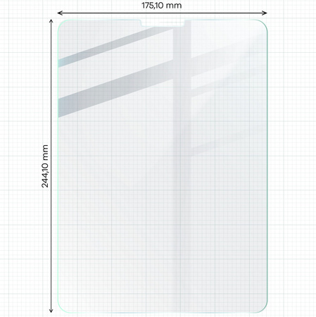 Szkło hartowane Bizon Glass Tab Clear Duo do  iPad Pro 11 2022/2021/2020/2018/AIR 6/5/4, 2 sztuki