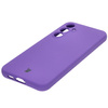 Silikonowe etui Bizon Soft Case do Galaxy A55 5G, fioletowe