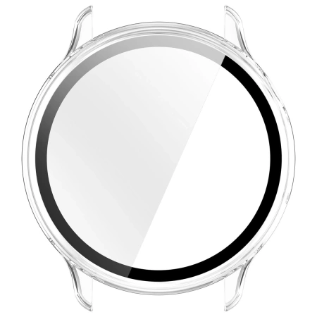 Etui ze szkłem do zegarka Bizon Case+Glass Watch do Garmin Vivoactive 6, przezroczyste