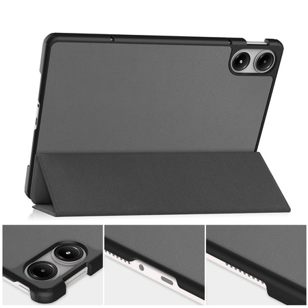 Etui Bizon Case Tab Croc do Xiaomi Redmi Pad Pro 12.1, szare