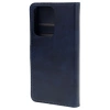 Etui z klapką Bizon Case Pocket do Oppo Reno13 Pro, granatowe