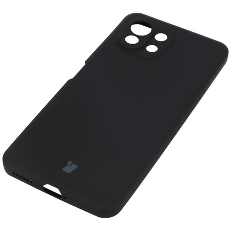 Etui Bizon Case Silicone do Xiaomi Mi 11 Lite / 5G / 5G NE, czarne