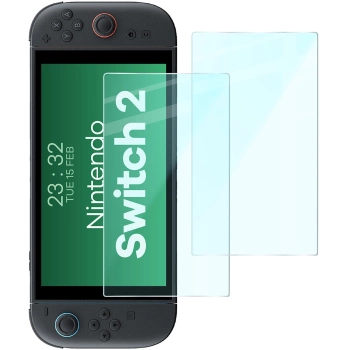 Szkło hartowane do tabletu Bizon Glass Tab Clear do Nintendo Switch 2, 2 sztuki