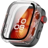 Etui ze szkłem do zegarka Bizon Case+Glass Watch do Huawei Watch Fit 4 Pro, przeźroczyste