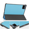 Etui Bizon Case Tab Croc do Xiaomi Pad 6 / Pad 6 Pro, błękitne