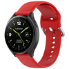 Pasek silikonowy do smartwatcha, Bizon Strap Watch Silicone Pro N, Quick Release 22 mm, czerwony