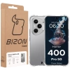 Elastyczne etui Bizon Case Salpa do Honor 400 Pro, przezroczyste