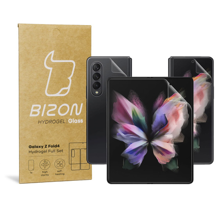 Folia hydrożelowa na tył i przód Bizon Glass Hydrogel, Galaxy Z Fold4