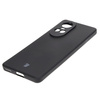 Etui Bizon Case Silicone Sq do Oppo Reno 10 5G, czarne
