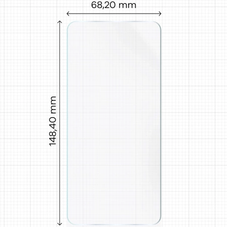 Folia hydrożelowa na ekran Bizon Glass Hydrogel Front do Motorola Edge 60 Neo, 1 sztuka