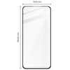 2x Szkło + szybka na aparat Bizon Edge 3D Pack do  Xiaomi 12 Pro