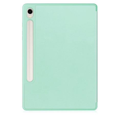 Etui Bizon Case Tab Lizard do Galaxy Tab S9, miętowe