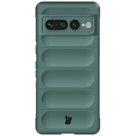 Pancerne etui Bizon Case Tur do Google Pixel 7 Pro, ciemnozielone