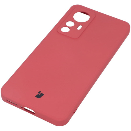 Etui Bizon Case Silicone do Xiaomi 12T, brudny róż