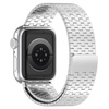 Pasek ze stali nierdzewnej Bizon Strap Watch Titanium do Apple Watch 44/45/46/49 mm, srebrny