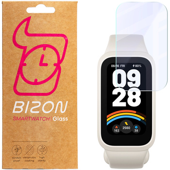Elastyczne szkło hybrydowe Bizon Glass Watch Mule do Xiaomi Smart Band 9 Active