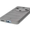 Pancerne etui Bizon Case Tur do Honor Magic6 Lite, jasnoszare