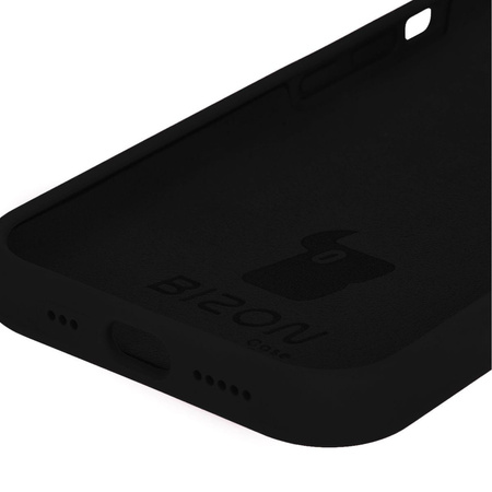 Etui silikonowe Bizon Soft Case do iPhone 15, czarne