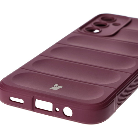 Pancerne etui Bizon Case Tur do Galaxy M14 5G, burgundowe