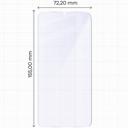 Elastyczne szkło hybrydowe Bizon Glass Mule do Galaxy S25 Plus