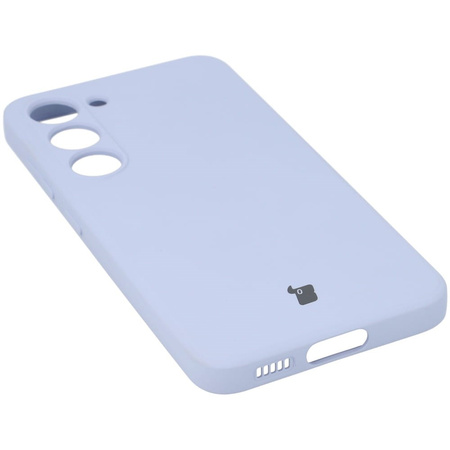 Etui Bizon Case Silicone Sq do Galaxy S23, jasnofioletowe